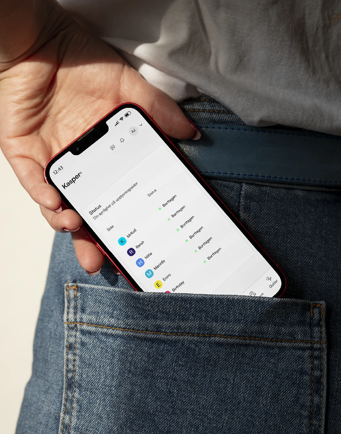 Kasper Appen i Jeansficka